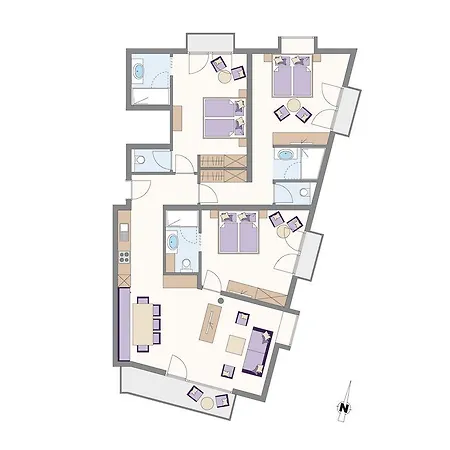 Tschuggmall Appartements Fiss Room photo