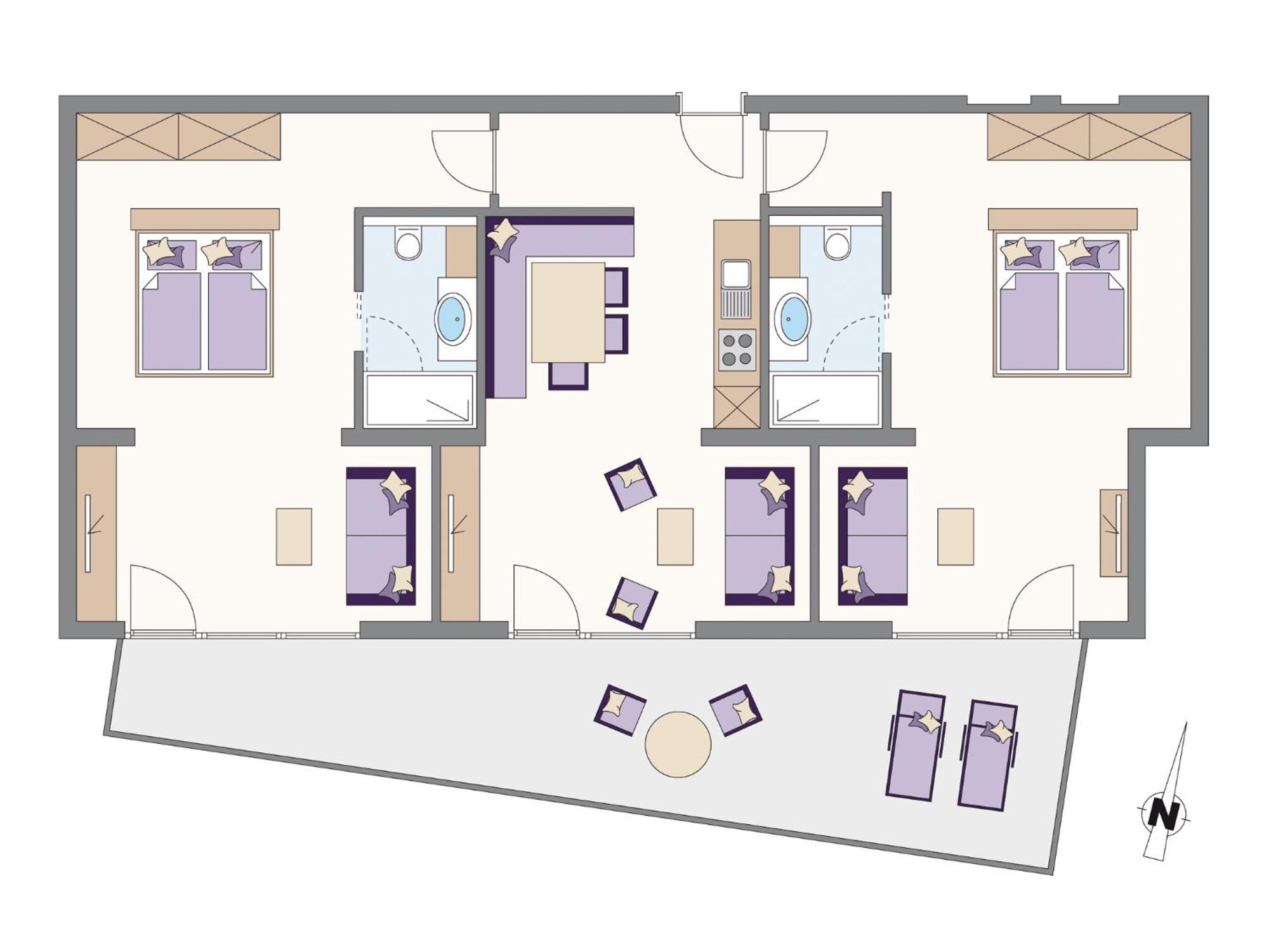 Apartment Tschuggmall Fiss